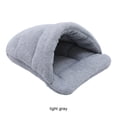 thumbnail image 3 of Greeniant Cama para gatos Amigo felino S Comodidad Saco de dormir para mascotas y cómodo Saco de dormir cálido para mascotas Hábitats y jaulas para animales pequeños Gris claro XS, 3 of 6