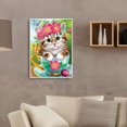 thumbnail image 5 of Cuadros Decorativos 5D diamante pintura animal completo redondo taladro bricolaje pared artesanía mosaico decoración Ndcxsfigh Nuevos Originales, 5 of 5