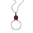 thumbnail image 2 of YYKihy Magnifying Glass Necklace Magnifying Glass Pendant Necklace Retro Reading Magnifying Glass Magnifying Glass Suitable For Books Newspapers Reading Crafts Needlework, 2 of 9