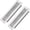 White 2PCS, variant on 2x14 Inch Floor Register 2 Pack - Heavy Duty Steel Walkable Floor Vents - Easy Adjust Air Supply Lever - Rust Proof Registers, Grilles & Vents (Brown)