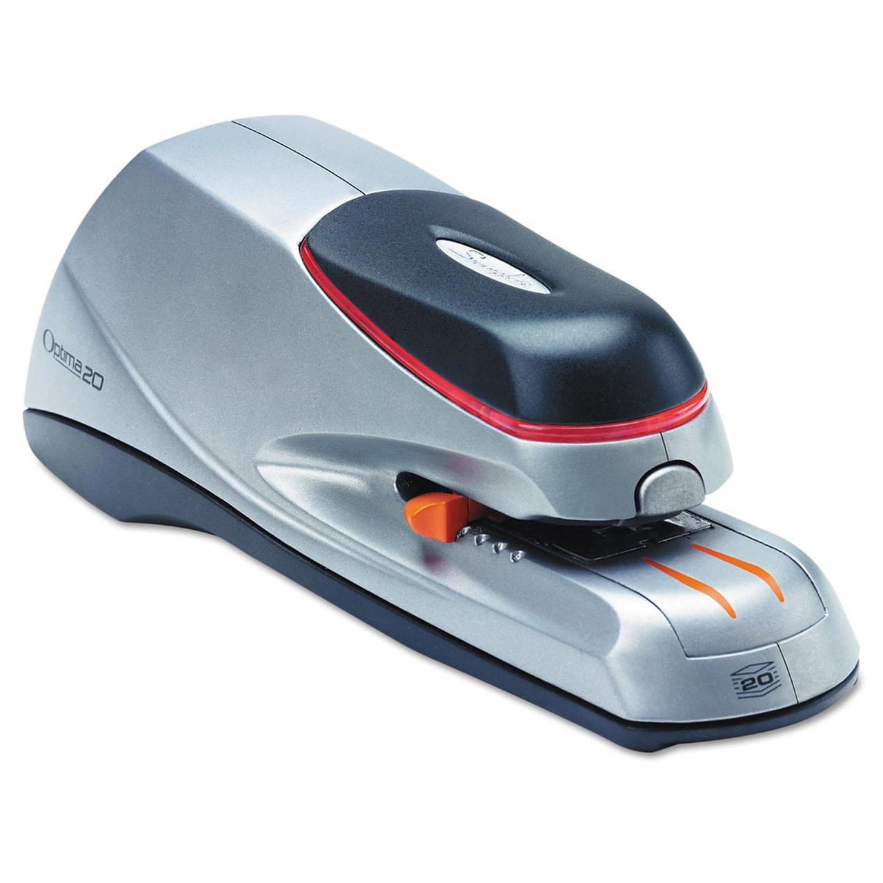 Swingline Optima 20 Electric Stapler, 20Sheet Capacity Silver