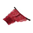 thumbnail image 3 of 2x Mujeres Calzoncillos Elásticos Lencería Ropa Interior Bikini Ropa de cinturo Baja Yinane Ropa interior de encaje de mujer, 3 of 8
