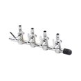 thumbnail image 1 of Tuyau de Débit d'Air Aquarium Régulateur de Réservoir d'Air Valve Pompe à Oxygène en Acier Inoxydable, 4 Têtes, 1 of 7