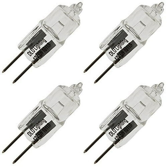 DLU LIGHTING Q5T3/CL/G4 12V, 5 Watt, T3, Bi-Pin (G4) Base Quartz Light Bulb (...