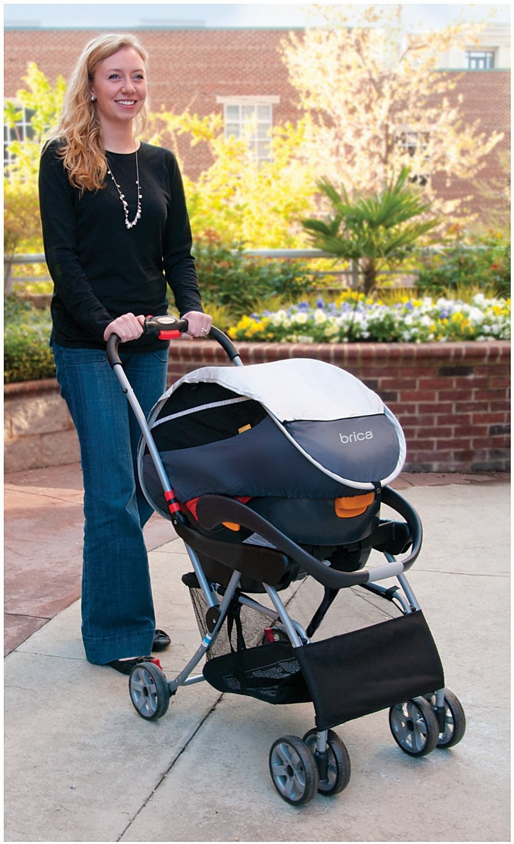 brica stroller cover