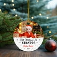thumbnail image 3 of Add Image Grandpa 2025 Ornament Present, Custom First Christmas As Grandpa Ornament Gift, Personalized Baby Photo Christmas Ornament for 1st Time As Grandpa Grandfather Ornament Keepsake xsHFR7, 3 of 6