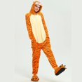 thumbnail image 4 of Conjunto de pijama de tigre de una pieza para adultos, mono de franela, Cosplay de animales de dibujos animados, disfraz de Halloween, ropa de dormir, ropa de casa de Navidad, 4 of 4