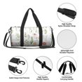 thumbnail image 4 of Easygdp Wildflower Watercolor 2 Bolsa de Viaje, Bolsa de Mano, Bolsa de Gimnasio, Bolsa de Equipaje para Viaje, 4 of 6