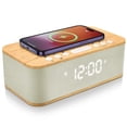 thumbnail image 1 of Despertador, altavoz Bluetooth, carga inalámbrica DOQUO, 1 of 7