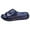 Blue, variant on CPNG Women Men’s Adult Recovery Lightweight Solid Slides Plantar Fasciitis Thick Cushion Sandals with Arch Support Orthotic Athletic Comfortable Slippers Indoor Outdoor