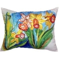 thumbnail image 3 of Daffodils No Cord Indoor/Outdoor Pillow 16x20, 3 of 3