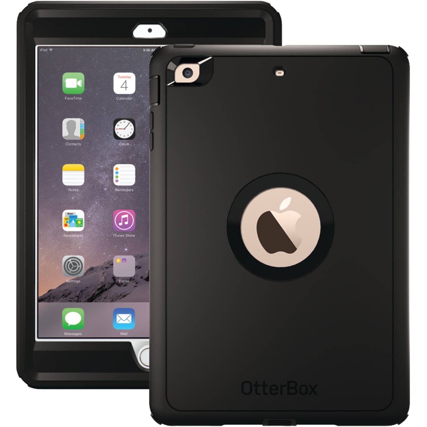 Brodit KFZ Halter 511717 für Apple iPad Mini 3 (A1599, A1600) mit Otterbox  Defender