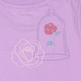 thumbnail image 3 of Disney Princess Girls' Belle Enchantment Awaits Graphic Print Kids T-Shirt, 3 of 6