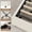 Off-white, variant on Modern Boucle Sherpa Upholstered Platform Bed Frame with 2 Storage Drawers – Features Round Soft Headboard, Wooden Slats, Noise-Free Design, No Box Spring Needed , Available in Twin, Full & Queen