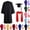 Army Green, variant on Shadoumai Matte Graduation Gown for High School , Unisex Choir Robe for Adults 12 Colors