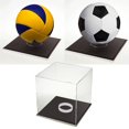 thumbnail image 1 of de Pelotas Protegidas Espacio de Almacenamiento Claro a Prueba de Polvo para Fútbol Voleibol Yotijar Caja de exhibición acrílica a prueba de polvo, 1 of 10