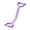 Purple, variant on Resistance Bands With Soft Foam Handles & Fitness Exercise Bands Shoulder Arm Leg Workout Strap Lightweight & Portable For Full Training (Yoga,Pilates,Gym)