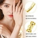 thumbnail image 2 of Guardurnaity Anillos de plata de la persona agitada de plata de moda y del calmante de tensión con los anillos antis de la tensión de las gotas Ropa, zapatos y accesorios Miscelánea Oro diez, 2 of 6