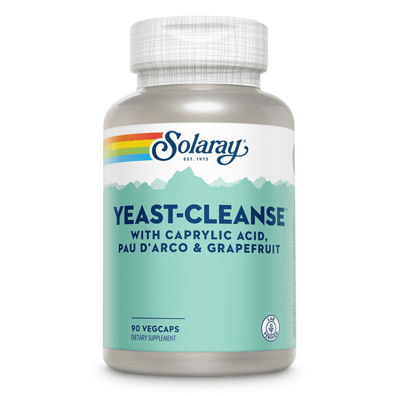 Solaray Yeast-Cleanse -- 90 Vegetarian Capsules