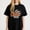 Black-1, variant on Women's Best Lab Mom Ever T-Shirt Retro Sunset Design S-4XL Mother's Day Gift