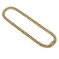 thumbnail image 3 of Gold Cuban Link Chain Necklace Iced Out Hip Hop Men Women Ginger Lyne Collection, 3 of 8