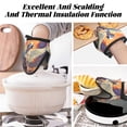 thumbnail image 7 of Disketp Colorful Cloud Spotted Dog Non-Slip Mini Oven Mitt Set, Short Oven Mitts for Baking Grilling Barbecue Microwave, 5.9"x5.9"in, 7 of 7