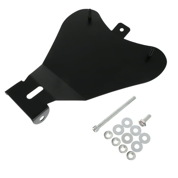 LEORX 1Pcs Motorcycle Low Driver Seat Pad Iron Triangular Design for Riding