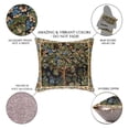 thumbnail image 2 of STPgoods Tree of Life William Morris Tapestry Throw Pillow with Insert 18x18" (45x45 cm) Decorative Couch and Sofa Cushion for Living Room Bedroom Square Pillowcase, Black, 2 of 11