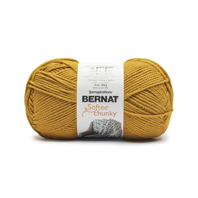 Bernat® Softee® Chunky™ Yarn, Acrylic #6 Super Bulky, 14oz/400g, 431 Yards