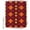 Orange, variant on Retro Brown Rectangle Shower Curtain Set with Hooks, Tribal Classic Geometric Abstract Water Repellent Shower Curtains for Bathroom Decor Sturdy Shower Curtain, Machine Washable 48x72 Inch