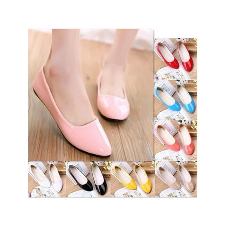 - Meigar Women Ladies Casual Shoes - Flats Pointed Toe Ballet Flats, Pumps Ballerina Shoes