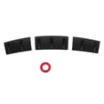 thumbnail image 1 of uds Deflector de chasis Universal negro labio trasero aleta de tiburón alerón divisor de ala difusor de labio para Corolla negro brillante, 1 of 6