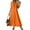 A6Short Sleeve_Orange, variant on LISTHA Linen Dresses for Women V Neck Sleeveless Casual 2025 Maxi Dress Beach Summer Vacation Flowy Sundresses Beige 2XL