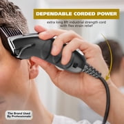 Wahl ATV Total Body Manscaper Hair Clipper for Men, Corded 18pc, Black Chrome 3024498