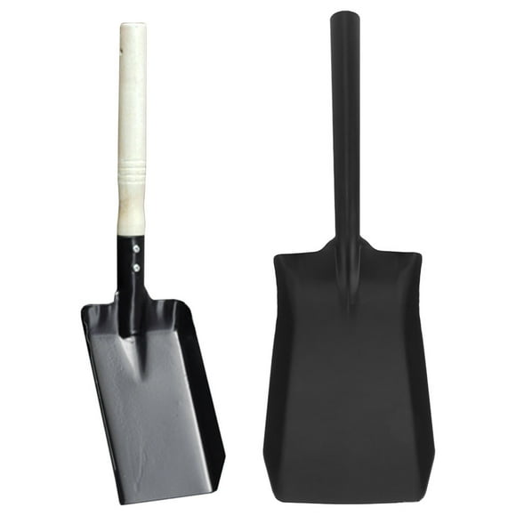 KAKOWELY 2 palas de hierro útiles para jardinería, granja, jardín, herramienta de plantación doméstica sin mango