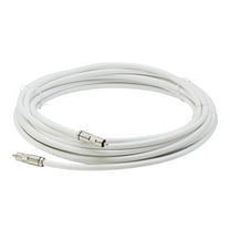 THE CIMPLE CO - White Digital Audio Coaxial Cable Subwoofer Cable - (S/PDIF) RCA Cable, 40 Feet