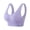Purple, variant on WREESH Womens Push Up Bras Ladies Traceless Comfortable No Underwire Bras Breathable Gathering Bra Underwear Beige