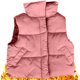 thumbnail image 1 of Chaleco acolchado cálido con capucha para niña y niño, chaleco aislante con forro de franela suave, 1 of 6