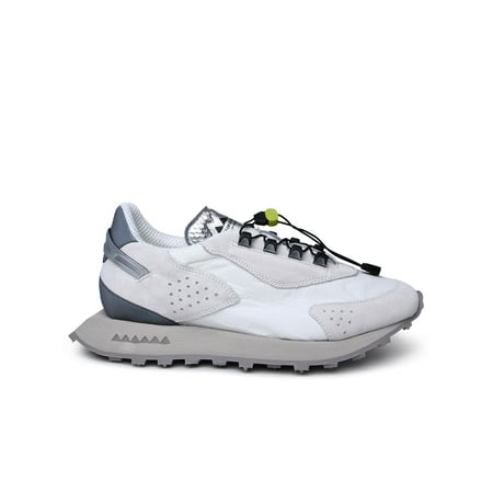 

Run Of Man Two-Tone Suede Blend Sneakers