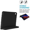thumbnail image 3 of Golden Sheeps Kid Friendly Case Compatible for Samsung Galaxy Tab A7 10.4" 2020 Release(10.4-Inch, SM-T500/T505/T505N/T507) Shockproof Ultra Light Weight Convertible Handle Stand Cover (Black, 3 of 10