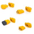 thumbnail image 4 of 5x Plastic+Metal XT60E1-M Mountable XT60 Male Plug for RC Drone FPV Racing Fixed Boat, 4 of 14