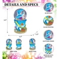 thumbnail image 2 of Nautical Décor Snow Globe Dolphin Sand Bucket (65mm), 2 of 7