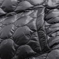 thumbnail image 6 of Lovskoo Womens Winter Coats Quilted Jacket Long Sleeve Solid V Neck Button Open Cardigan Outerwear Padded Coat Black, 6 of 8
