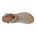 thumbnail image 2 of Blowfish Women's Blumoon Leather Open Toe Man-Made Buckle Closure Wedge Sandal, 2 of 6