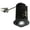 Black, variant on Elco E2L18F30BZ The Teak System 1-1/2" Integrated Led Adjustable Round Recessed Trim -
