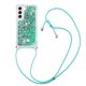 thumbnail image 1 of Funda FOXDOCK para Samsung Galaxy S22 con Cuerda Ajustable, Brillo Líquido, Protección Antigolpes y Lente – Ideal para Regalo, 1 of 6