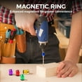 thumbnail image 6 of Screwdriver Head Magnetic Ring, Upgrade Universal Magnetizer Screw Removable for Hex Screwdriver and Power Bits, Magnetic Screw Ring Bit Magnetizer Ring Metal Magnetizer Screw (Mix 3PCS D), 6 of 7
