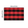 thumbnail image 3 of Fall Buffalo Plaid Rug Outdoor Doormat,Hand-Woven Checkered Doormat Layered Entryway Decor, Non-Slip Front Porch Mat Farmhouse Patio Rug, Halloween Thanksgiving Seasonal Outdoor Rug, 3 of 6