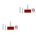 thumbnail image 1 of relayinert Durable 4x Keyboard Cleaning Brush Corner Gap Tools for High-Performance Keyboard Gamers PC Red 15x8x3cm 2Set, 1 of 6