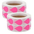 thumbnail image 1 of FUTUREORYY Pegatinas De Fluorescente Rosa Para Etiquetar De Especias Y Uso Escolar U Oficina, 1 of 8
